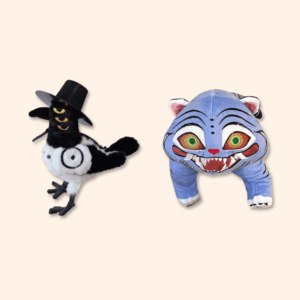 Demon Hunters Bird and Tiger Plush